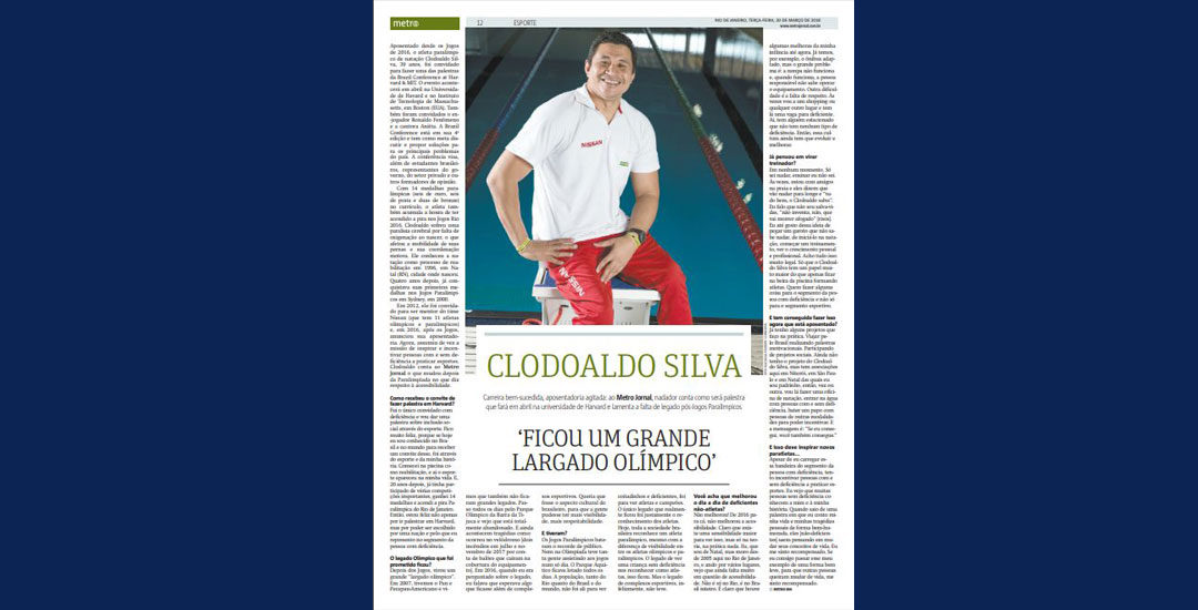 Clodoaldo Silva – Jornal Metro